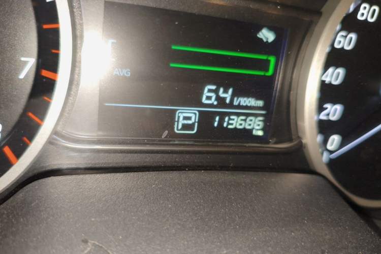 Used Nissan Sylphy 2021 Classic 1.6XE CVT Exclusive Edition Odometer Close Up