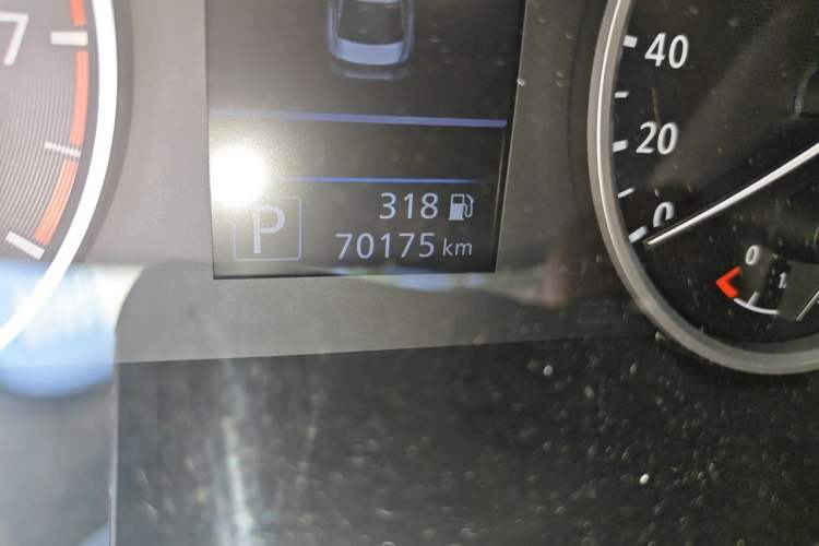Used Nissan Sylphy 2021 1.6L XL CVT Enjoyment Edition Odometer Close Up