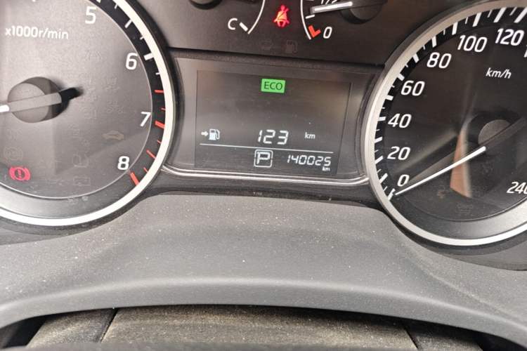 Used Nissan Sylphy 2021 Classic 1.6XL CVT Luxury Edition Odometer Close Up