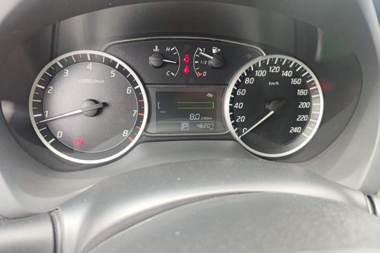 Used Nissan Sylphy 2021 Classic 1.6XL CVT Luxury Edition Odometer Close Up
