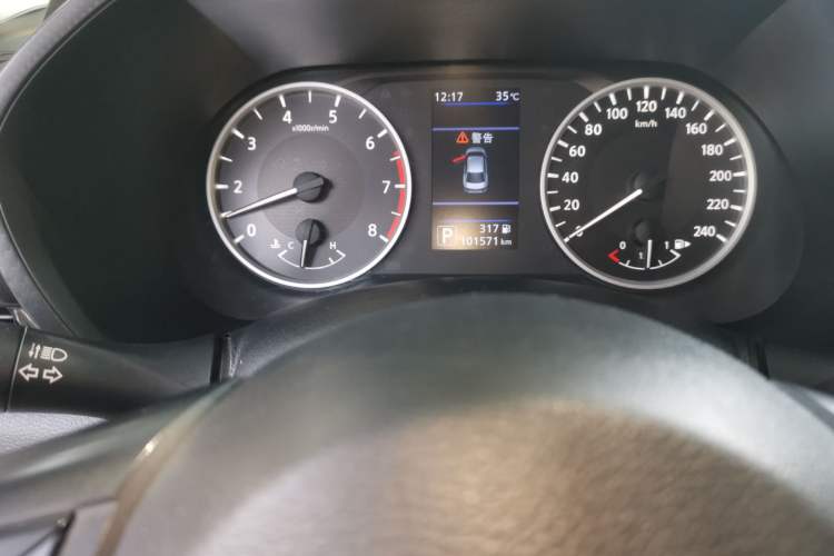 Used Nissan Sylphy 2021 1.6L XL CVT Enjoyment Edition Odometer Close Up