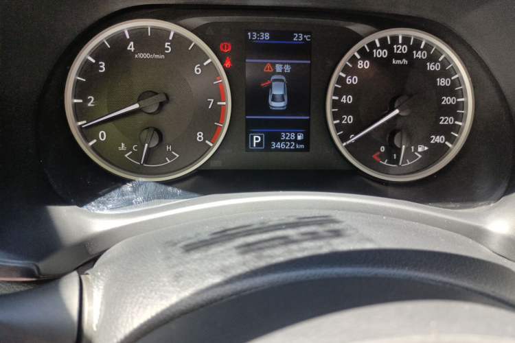 Used Nissan Sylphy 2021 1.6L XL CVT Enjoyment Edition Odometer Close Up