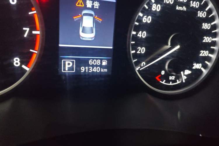 Used Nissan Sylphy 2021 1.6L XL CVT Enjoyment Edition Odometer Close Up