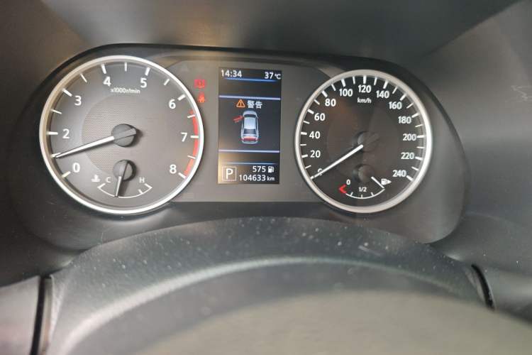 Used Nissan Sylphy 2021 1.6L XL CVT Enjoyment Edition Odometer Close Up