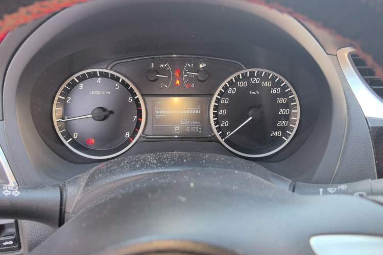 Used Nissan Sylphy 2021 Classic 1.6XL CVT Luxury Edition Odometer Close Up