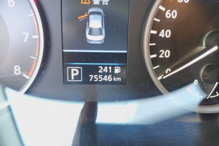 Used Nissan Sylphy 2021 1.6L XL CVT Enjoyment Edition Odometer Close Up