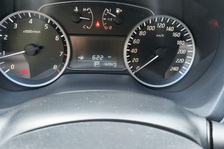 Used Nissan Sylphy 2021 Classic 1.6XE CVT Comfort Edition Odometer Close Up