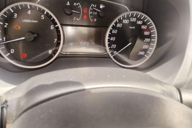 Used Nissan Sylphy 2021 Classic 1.6XE CVT Comfort Edition Odometer Close Up
