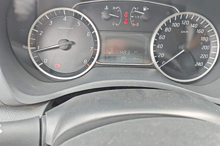 Used Nissan Sylphy 2021 Classic 1.6XE CVT Exclusive Edition Odometer Close Up
