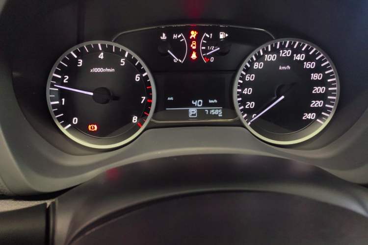 Used Nissan Sylphy 2021 Classic 1.6XL CVT Luxury Edition Odometer Close Up
