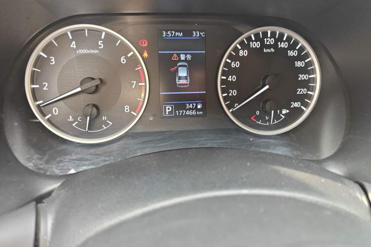 Used Nissan Sylphy 2021 1.6L XL CVT Enjoyment Edition Odometer Close Up