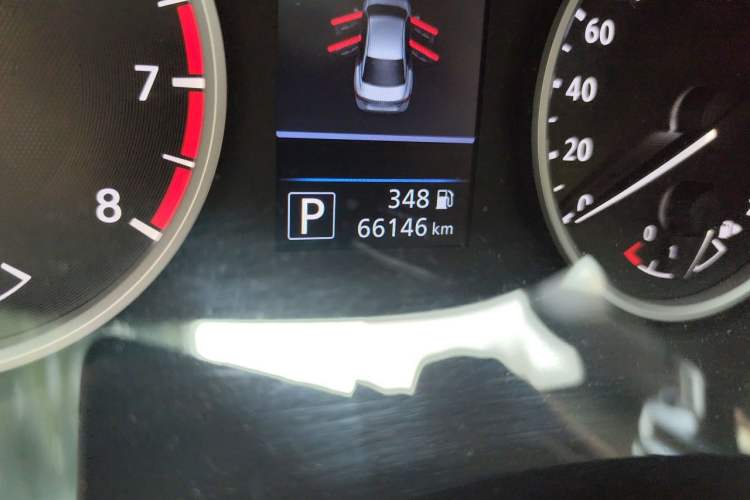 Used Nissan Sylphy 2021 1.6L XL CVT Enjoyment Edition Odometer Close Up