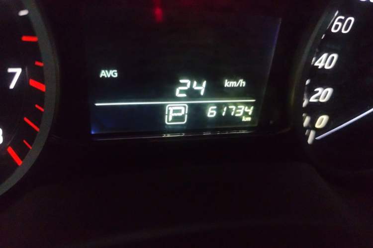 Used Nissan Sylphy 2021 Classic 1.6XE CVT Comfort Edition Odometer Close Up