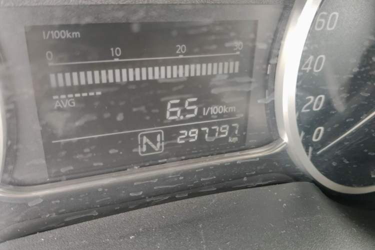 Used Nissan Sylphy 2021 Classic 1.6XE CVT Comfort Edition Odometer Close Up