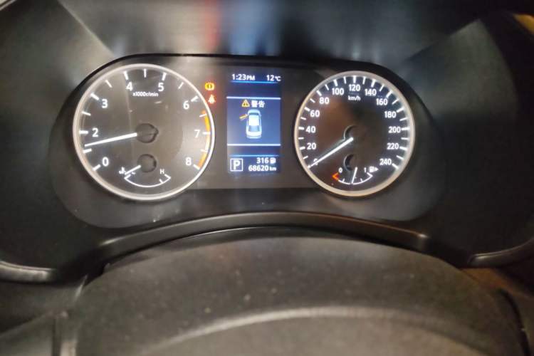 Used Nissan Sylphy 2021 1.6L XL CVT Enjoyment Edition Odometer Close Up