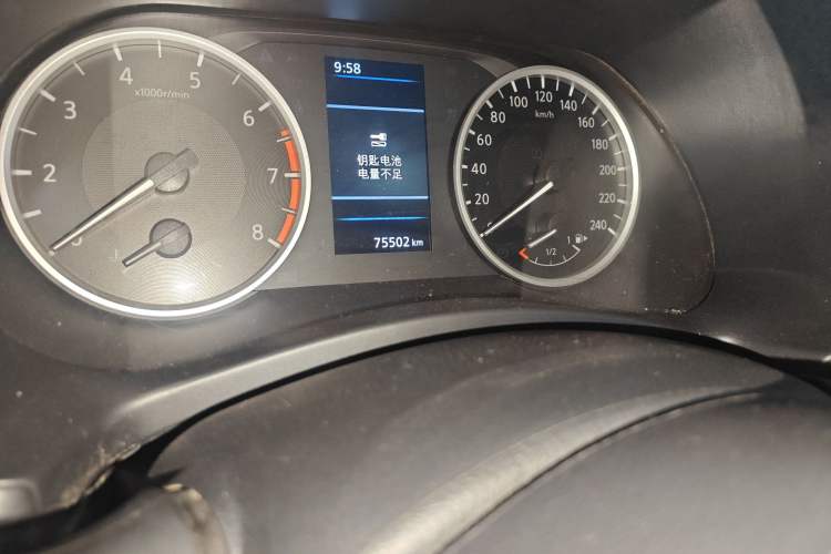 Used Nissan Sylphy 2021 1.6L XL CVT Enjoyment Edition Odometer Close Up