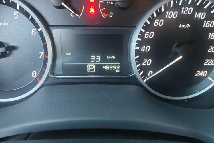 Used Nissan Sylphy 2021 Classic 1.6XL CVT Luxury Edition Odometer Close Up