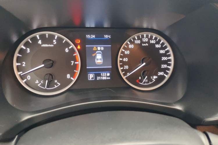 Used Nissan Sylphy 2021 1.6L XL CVT Enjoyment Edition Odometer Close Up