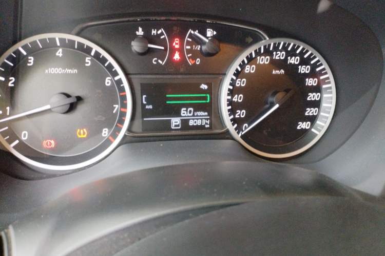 Used Nissan Sylphy 2021 Classic 1.6XE CVT Comfort Edition Odometer Close Up
