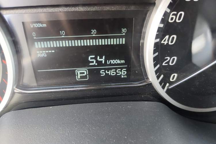 Used Nissan Sylphy 2021 Classic 1.6XL CVT Luxury Edition Odometer Close Up