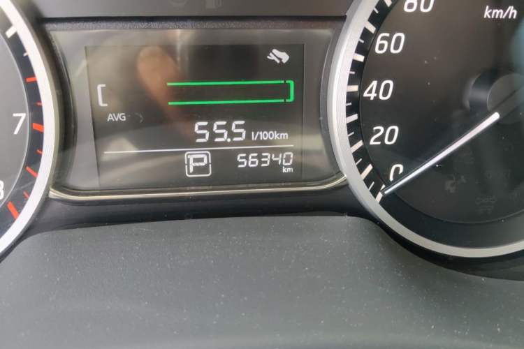 Used Nissan Sylphy 2021 Classic 1.6XL CVT Luxury Edition Odometer Close Up