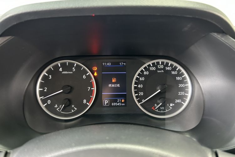 Used Nissan Sylphy 2021 1.6L XL CVT Enjoyment Edition Odometer Close Up