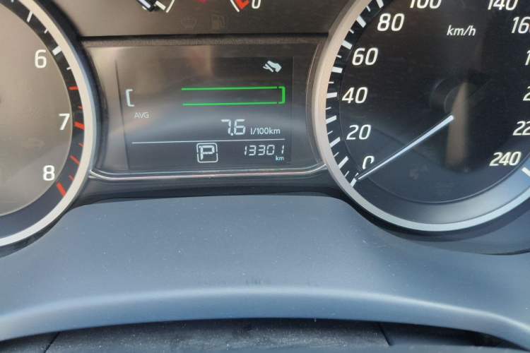 Used Nissan Sylphy 2021 Classic 1.6XL CVT Luxury Edition Odometer Close Up