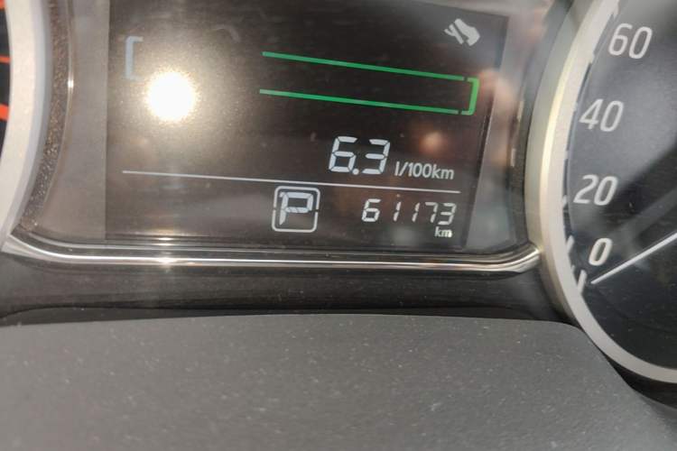 Used Nissan Sylphy 2021 Classic 1.6XL CVT Luxury Edition Odometer Close Up