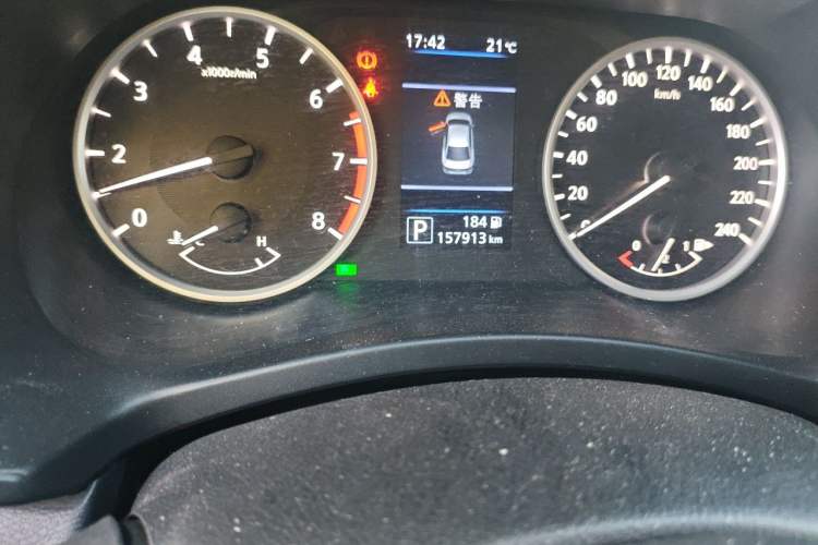Used Nissan Sylphy 2021 1.6L XL CVT Enjoyment Edition Odometer Close Up