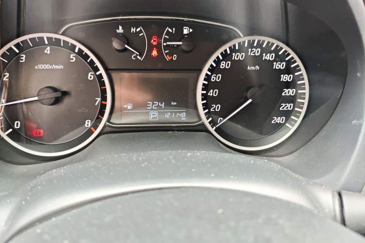 Used Nissan Sylphy 2021 Classic 1.6XL CVT Luxury Edition Odometer Close Up