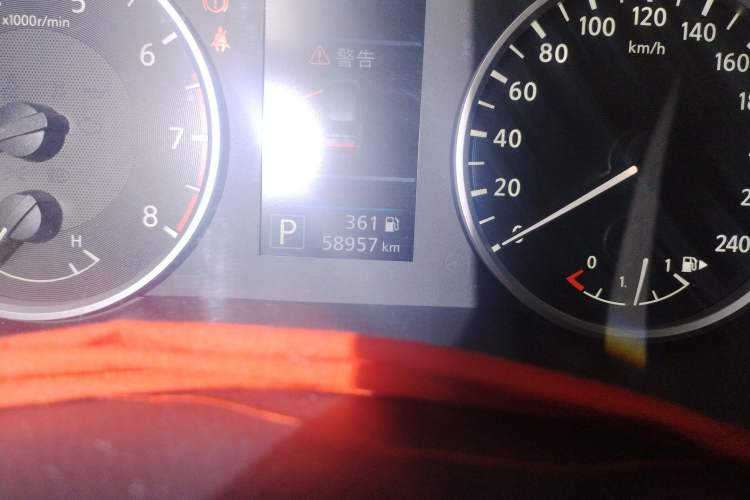 Used Nissan Sylphy 2021 1.6L XL CVT Enjoyment Edition Odometer Close Up