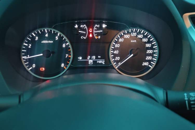 Used Nissan Sylphy 2021 Classic 1.6XL CVT Luxury Edition Odometer Close Up