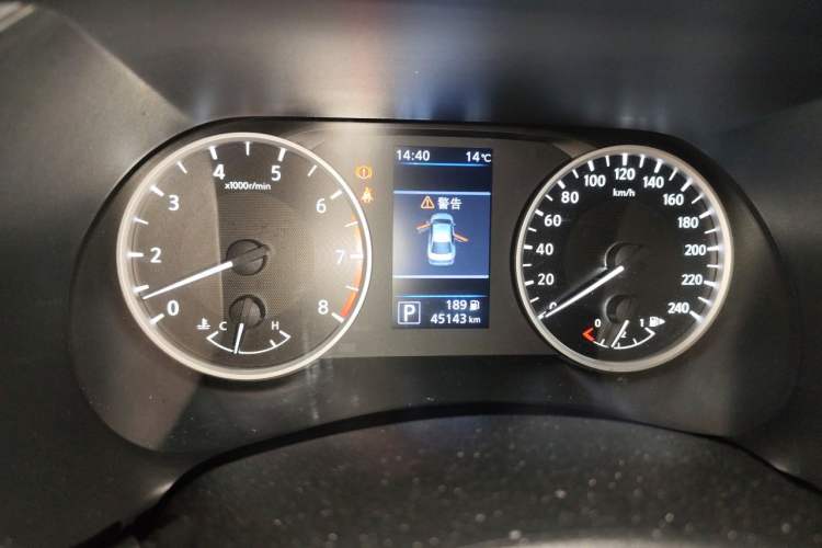 Used Nissan Sylphy 2021 1.6L XL CVT Enjoyment Edition Odometer Close Up