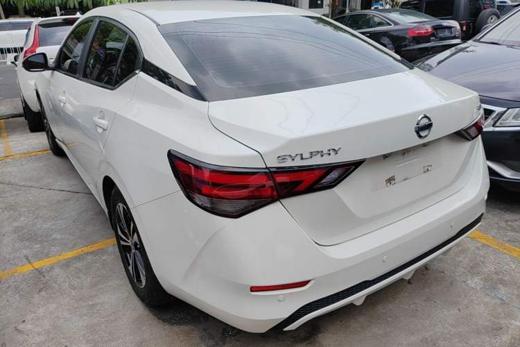 Used Nissan Sylphy 2021 1.6L XL CVT Enjoyment Edition Rear Left 45 Deg