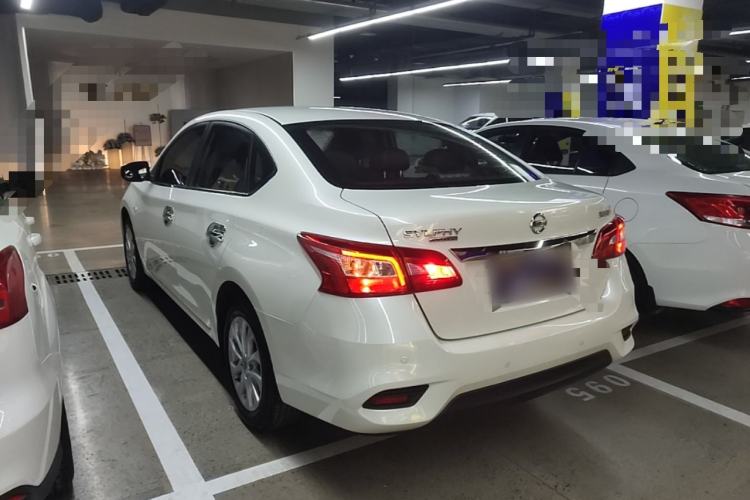 Used Nissan Sylphy 2021 Classic 1.6XL CVT Luxury Edition Rear Left 45 Deg
