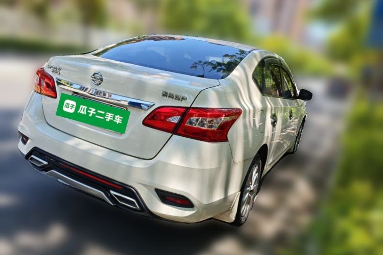 Used Nissan Sylphy 2021 Classic 1.6XL CVT Luxury Edition Rear Right 45 Deg