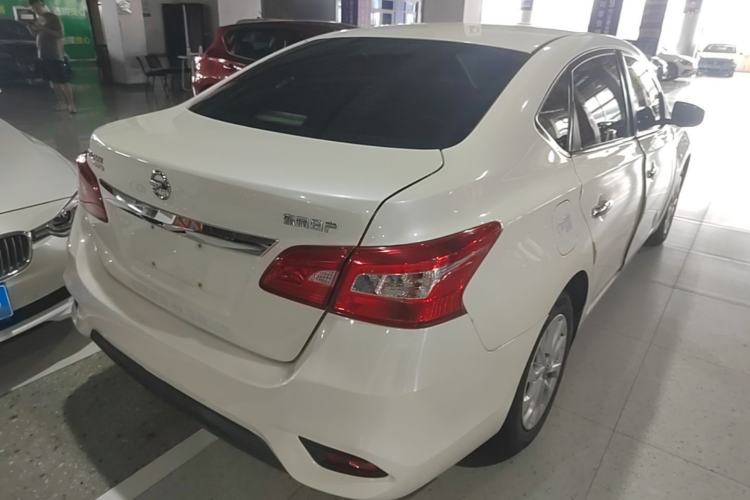 Used Nissan Sylphy 2021 Classic 1.6XL CVT Luxury Edition Rear Right 45 Deg