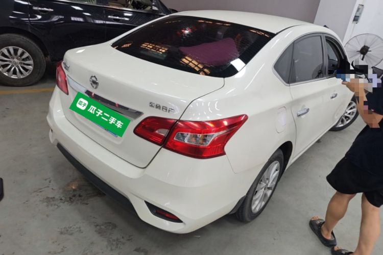 Used Nissan Sylphy 2021 Classic 1.6XL CVT Luxury Edition Rear Right 45 Deg