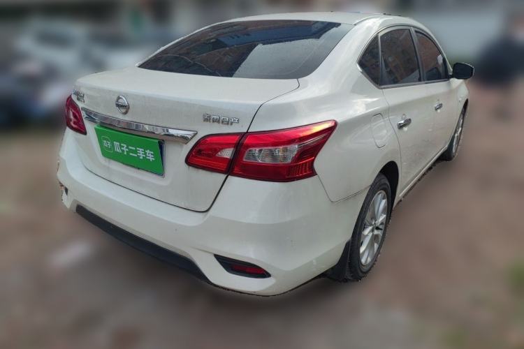 Used Nissan Sylphy 2021 Classic 1.6XL CVT Luxury Edition Rear Right 45 Deg