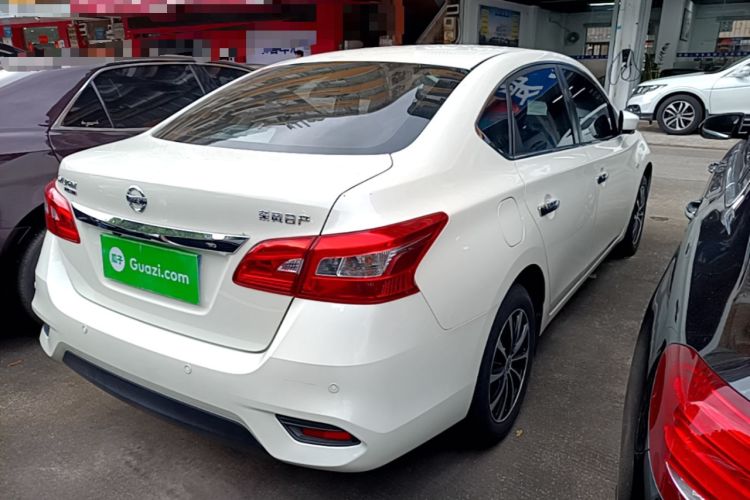 Used Nissan Sylphy 2021 Classic 1.6XE CVT Comfort Edition Rear Right 45 Deg