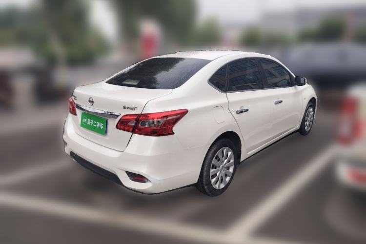 Used Nissan Sylphy 2021 Classic 1.6XE CVT Comfort Edition Rear Right 45 Deg