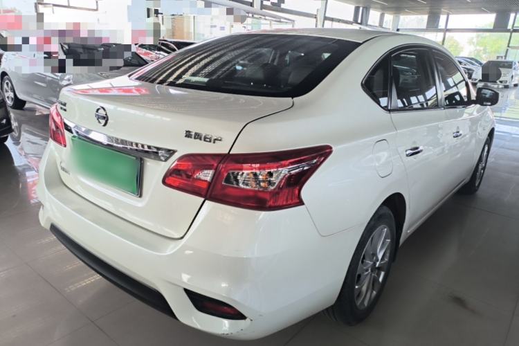 Used Nissan Sylphy 2021 Classic 1.6XL CVT Luxury Edition Rear Right 45 Deg