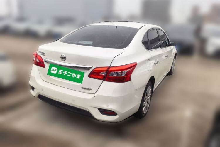 Used Nissan Sylphy 2021 Classic 1.6XE CVT Comfort Edition Rear Right 45 Deg