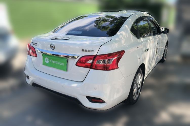 Used Nissan Sylphy 2021 Classic 1.6XL CVT Luxury Edition Rear Right 45 Deg