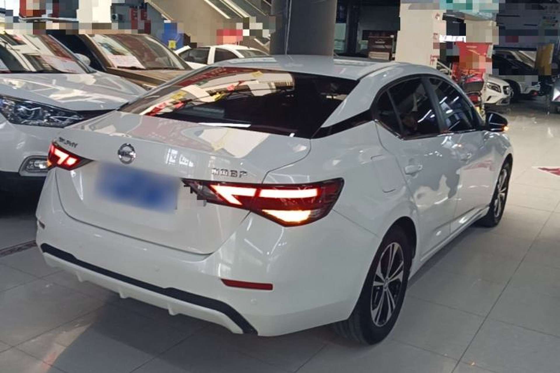 Used Nissan Sylphy 2021 1.6L XL CVT Enjoyment Edition Rear Right 45 Deg
