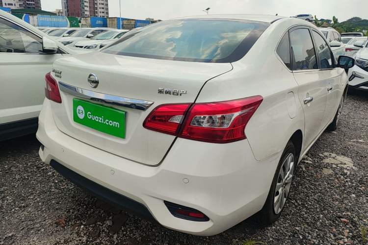 Used Nissan Sylphy 2021 Classic 1.6XE CVT Comfort Edition Rear Right 45 Deg