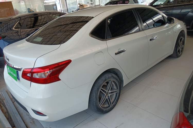 Used Nissan Sylphy 2021 Classic 1.6XE CVT Comfort Edition Rear Right 45 Deg