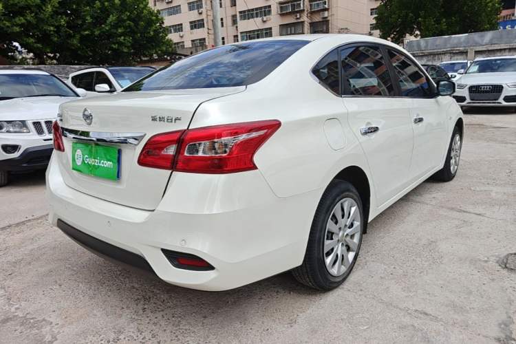 Used Nissan Sylphy 2021 Classic 1.6XE CVT Comfort Edition Rear Right 45 Deg