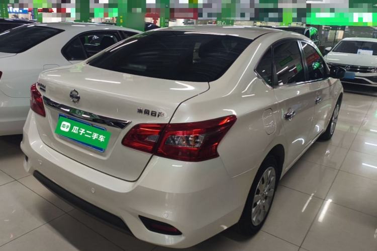 Used Nissan Sylphy 2021 Classic 1.6XL CVT Luxury Edition Rear Right 45 Deg