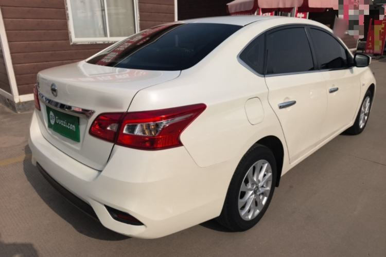 Used Nissan Sylphy 2021 Classic 1.6XL CVT Luxury Edition Rear Right 45 Deg